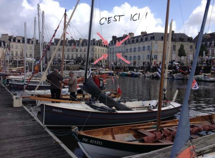 Vue Imprenable Sur Le Port, Charmant Et Clair! ヴァンヌ エクステリア 写真